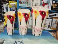 150 000 сум Комплект из 3-х керамических ваз