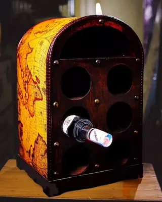 Винная стойка (6 бутылок) ЯТТ "Домашний Уголок"