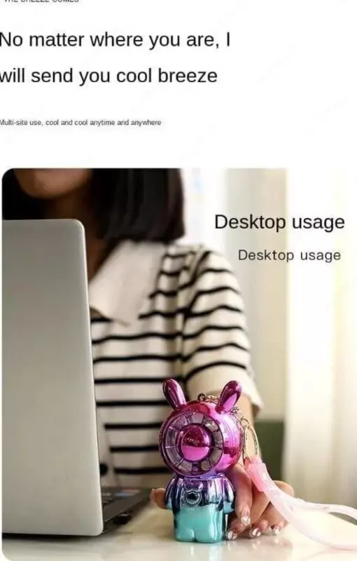 70 000 сум Игрушечный вентилятор-брелок Colorful Fan