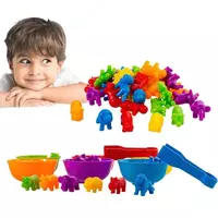 100 000 сум Игрушки Монтессори сортер "Животные джунглей" для малышей