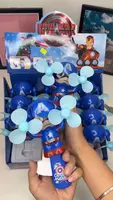 Игрушка ручной детский вентилятор "Капитана Америки"