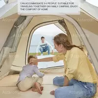  Четырехсезонная палатка для кемпинга (220*230*130см) - Домашний Уголок