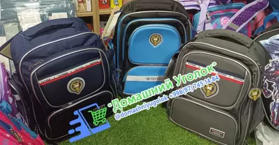 Рюкзак школьный с ортопедической спинкой для подростка.