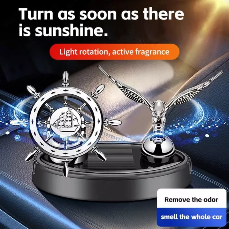 Освежитель воздуха в форме штурвал корабля и чайки на солнечных батареях - 150 000 сум