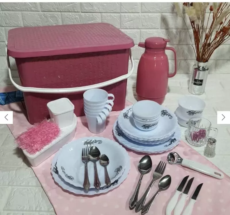 Дорожная корзина на 6 человек (70 предметов)