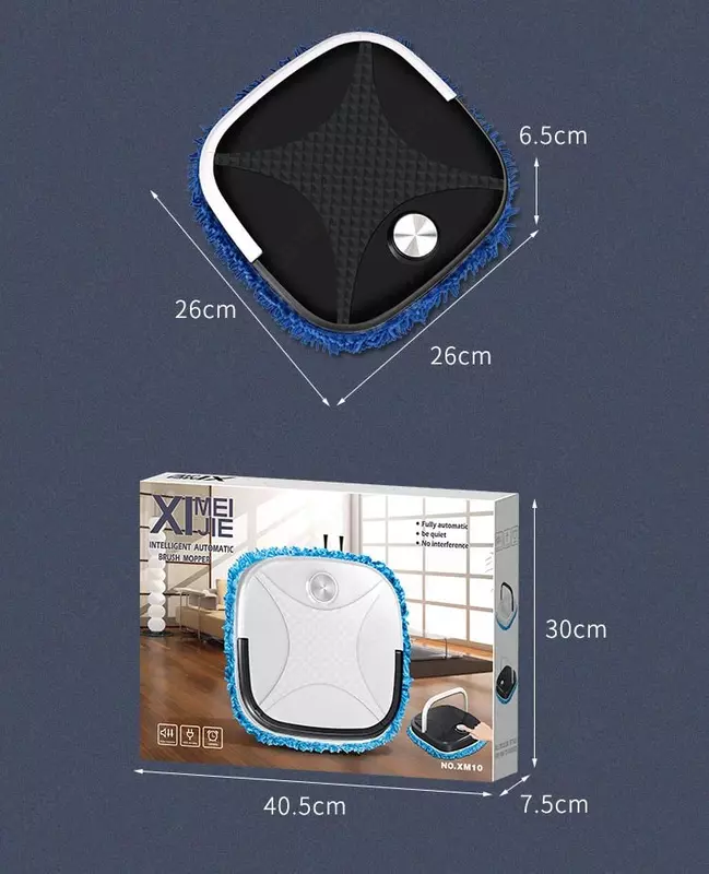 450 000 сум Умный бесшумный робот XIMEIJIE ХМ-10 для мытья полов