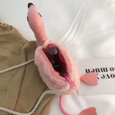 Сумочка-фламинго для девочек (30x12x45см.)