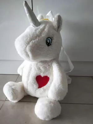 Детский рюкзачок в виде плюшевой игрушки единорога