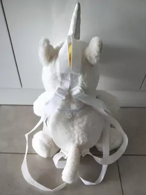 Детский рюкзачок в виде плюшевой игрушки единорога