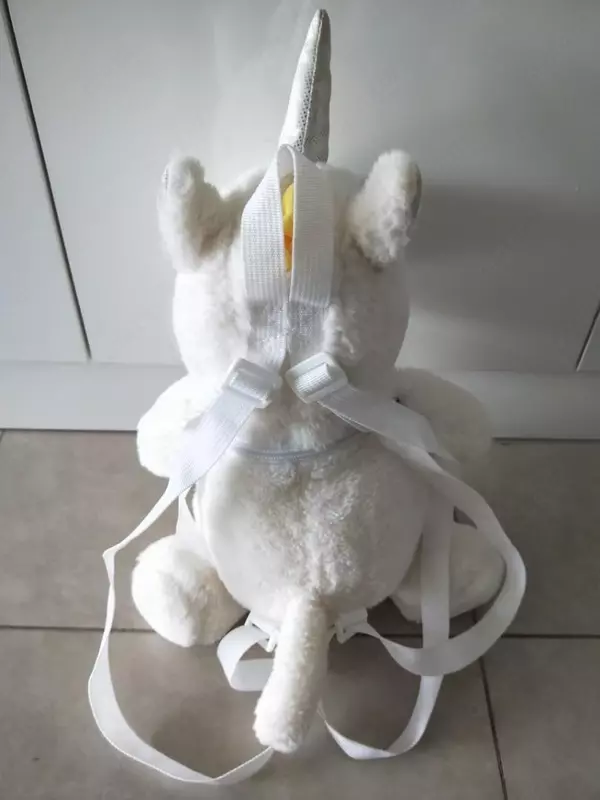 Детский рюкзачок в виде плюшевой игрушки единорога