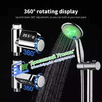 Цифровой светодиодный термометр - измеритель температуры воды для душа. - 500 000 сум