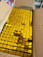 Светоотражающая занавеска из фольги на чёрном фоне (30*30 см) - ЯТТ "Домашний Уголок"