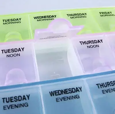 45 000 сум / шт. Таблетница-органайзер для таблеток 21 ячейка (21x11