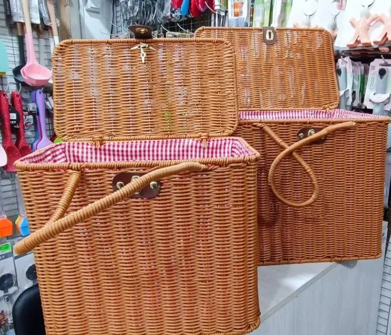  Плетенная корзина для пикника. Chakana savdo