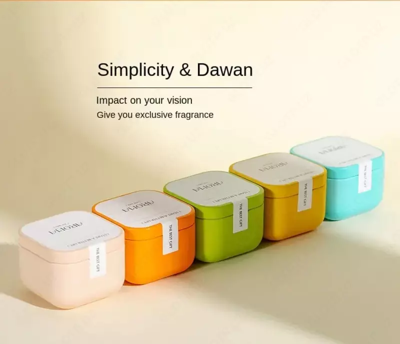 Ароматическая восковая свеча (фруктовый запах)