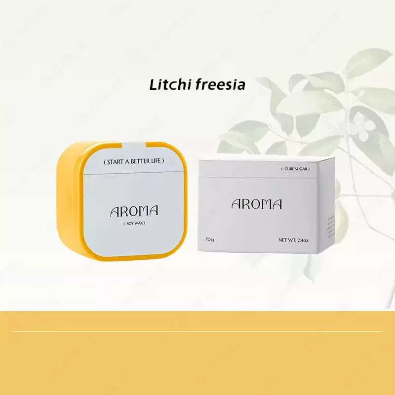 Ароматическая восковая свеча (фруктовый запах)