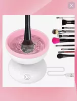 Электрическая машинка для чистки кисточек и спонжей для макияжа ЯТТ "Домашний Уголок"