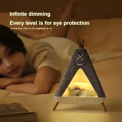 Регулируемая палатка образная декоративная лампа для домашних животных. Регулируемая палатка образная декоративная лампа для домашних животных.