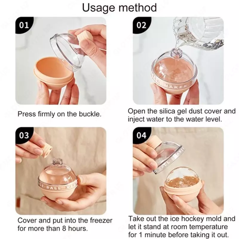 Форма для льда сферическая Ice Ball Голубая