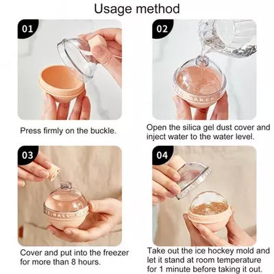 Форма для льда сферическая Ice Ball Голубая Только в розницу