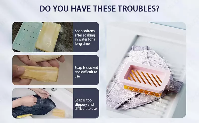 Коробка для мыла с пенным наполнителем - Мыльницы