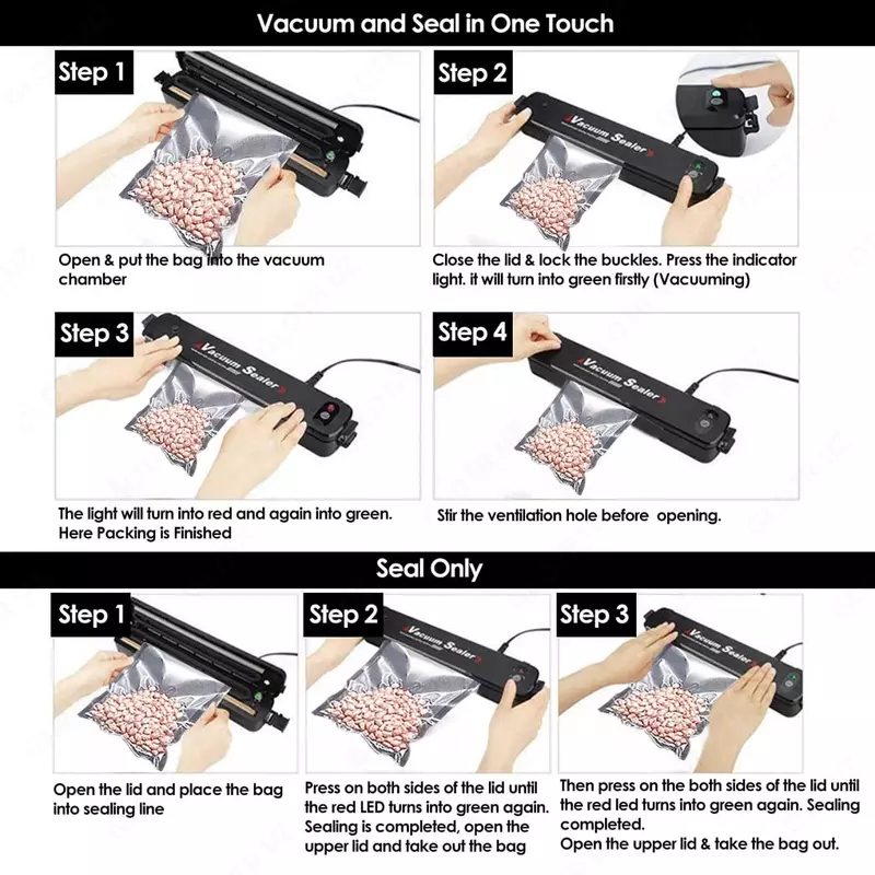 Электрический вакуумный упаковщик Vacuum Sealer Z. 2 в 1