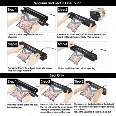 Электрический вакуумный упаковщик Vacuum Sealer Z. 2 в 1 Только в розницу