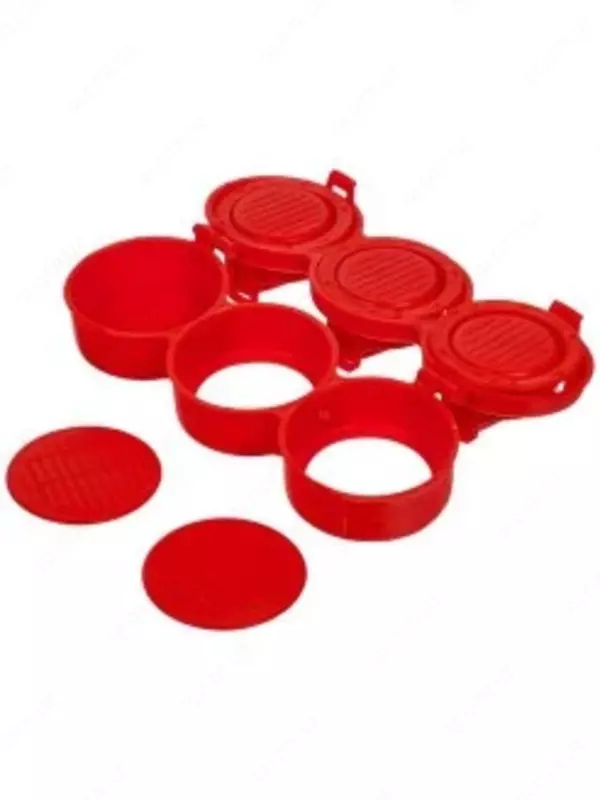 Пресс Bradex "От шефа" 3 в 1 для формирования котлет с начинкой - ЯТТ "Домашний Уголок"