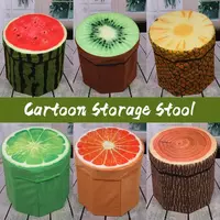 Складной пуфик-контейнер 2 в 1