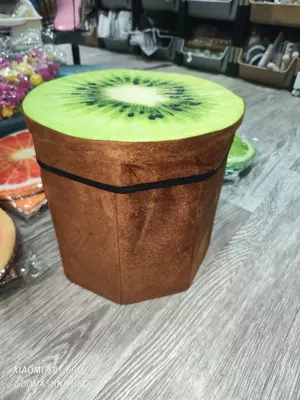 Складной пуфик-контейнер 2 в 1