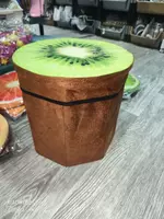 Складной пуфик-контейнер 2 в 1 - 150 000 сум