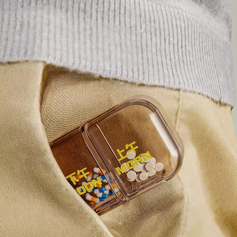 Портативная коробочка для таблеток семь дней в неделю