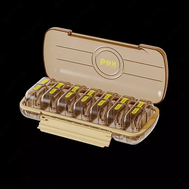 Портативная коробочка для таблеток семь дней в неделю