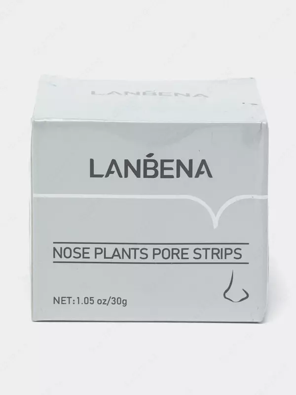 Маска Lanbena plants pore strips для удаления черных точек (30 гр) - 50 000 сум