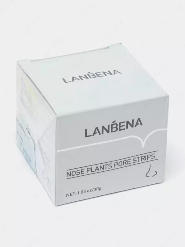 50 000 сум Маска Lanbena plants pore strips для удаления черных точек (30 гр)