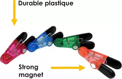 Многофункциональные магнитные зажимы Basics (4 шт.)