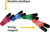 Многофункциональные магнитные зажимы Basics (4 шт.)
