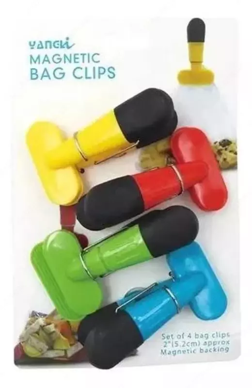 50 000 so'm Набор из разноцветных магнитных зажимов (4 шт.)