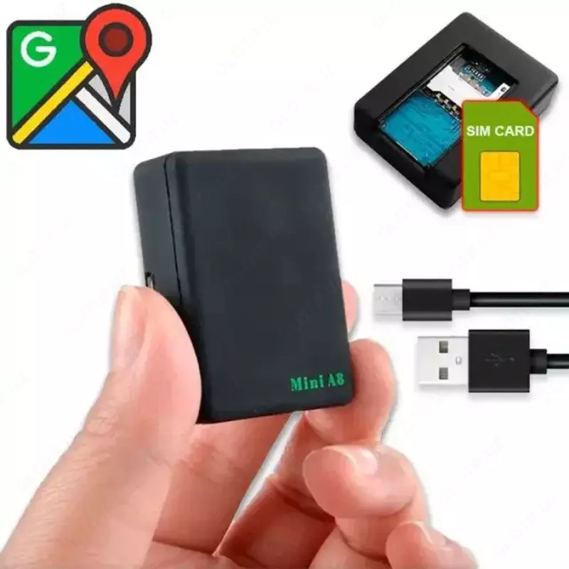 Персональный трекер GSM Mini A8 с прослушиванием для автомобиля "Domashniy ugolok" XK