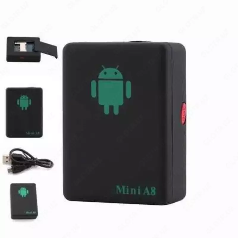 Персональный трекер GSM Mini A8 с прослушиванием для автомобиля