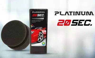 Паста Platinum 20 sec для удаления царапин на автомобиле
