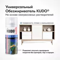 Аэрозольный KUDO KU-9102 обезжириватель для авто (0.52 л.) Только в розницу