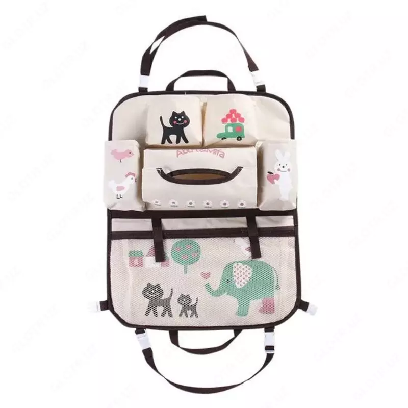 Мультяшный органайзер для спинки автомобильного сиденья