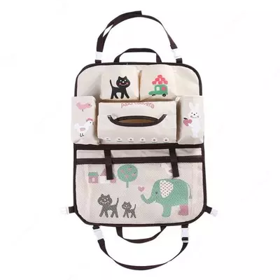 Мультяшный органайзер для спинки автомобильного сиденья - "Domashniy ugolok" XK