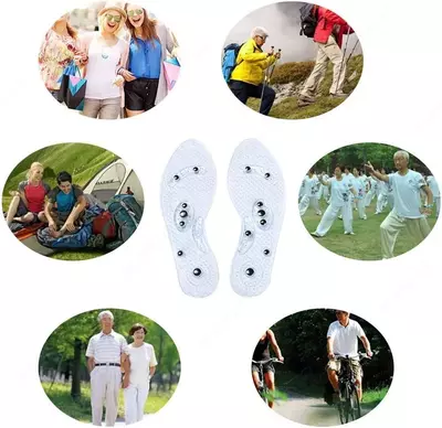 Магнитные стельки для ног (от 35 до 40р.р.) ЯТТ "Домашний Уголок"