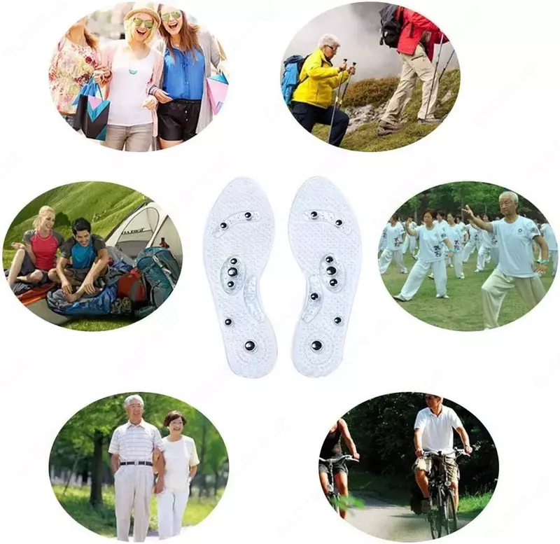 Магнитные стельки для ног (от 35 до 40р.р.) ЯТТ "Домашний Уголок"