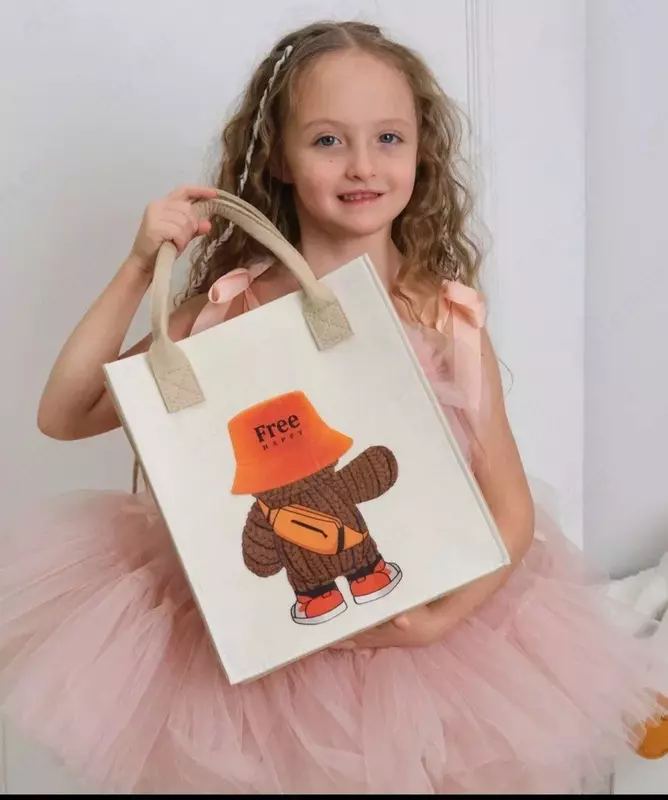 Оригинальная сумка-шопер (пакет) из фетра - 65 000 сум