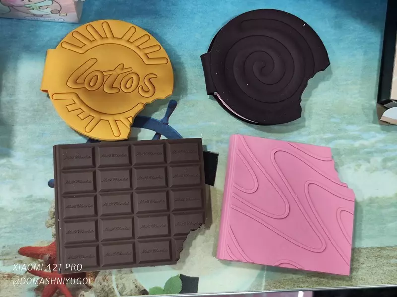 Ароматизированный блокнот "Шоколадка" (10см*9 см.)