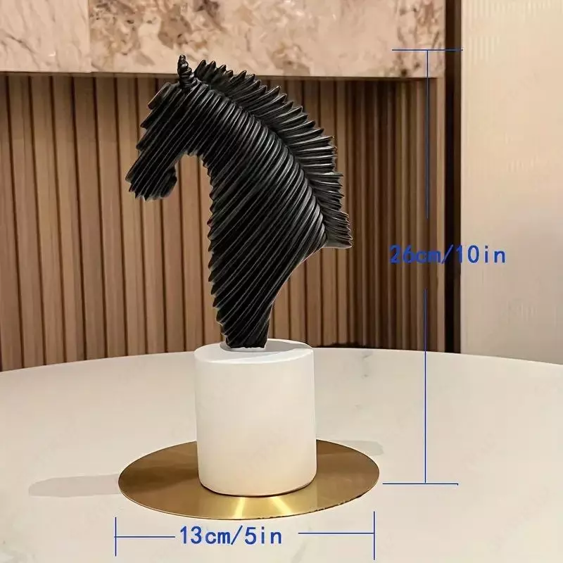 Абстрактная скульптура "Голова лошади" (26 * 13 см)