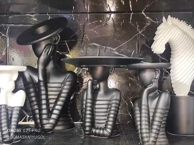 Абстрактная скульптура "Голова лошади" (26 * 13 см) - ЯТТ "Домашний Уголок"